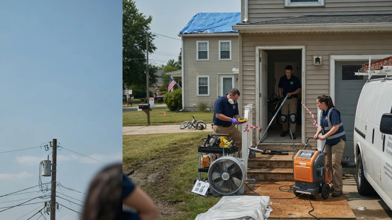 Water Damage Repair in Bonita, LA near me